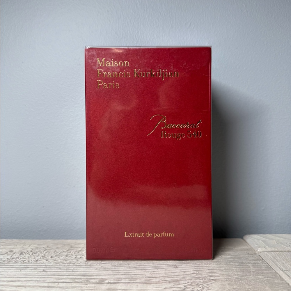 Maison Francis Kurkdjian Red and Gold Perfume Box